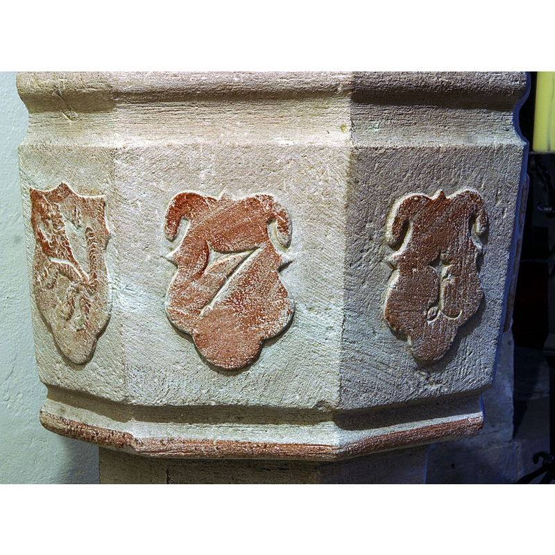 some bearing letters, others numerals of the date, etc.