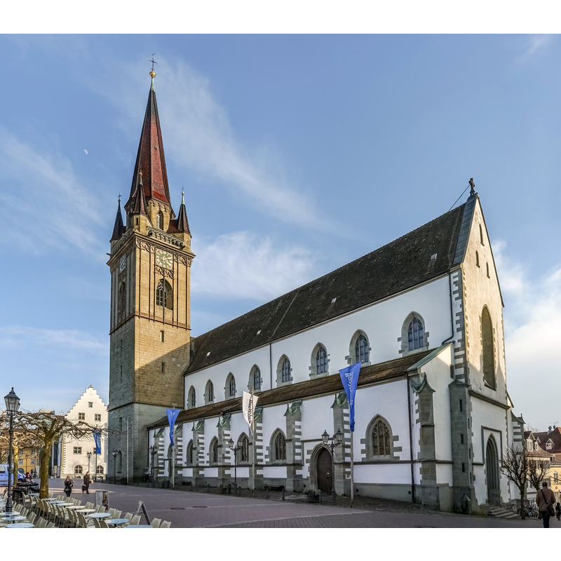 Source caption: "Radolfzeller Münster in Radolfzell am Bodensee."