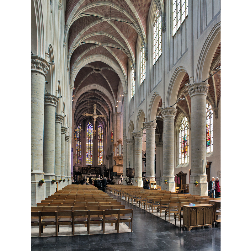 Source caption: "Hoogstraten. Decanale kerk Sint-Catharina"