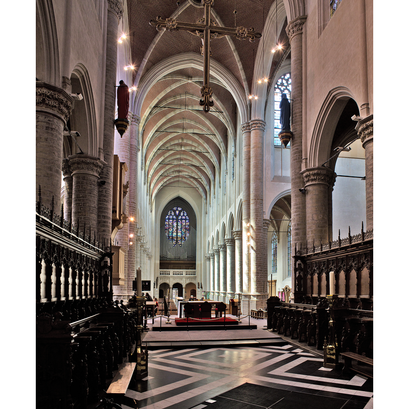 Source caption: "Hoogstraten. Decanale kerk Sint-Catharina"