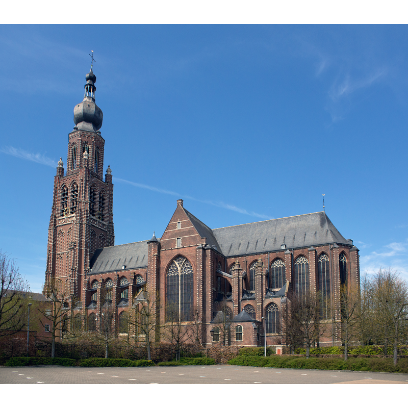 Source caption: "Hoogstraten. Decanale kerk Sint-Catharina"