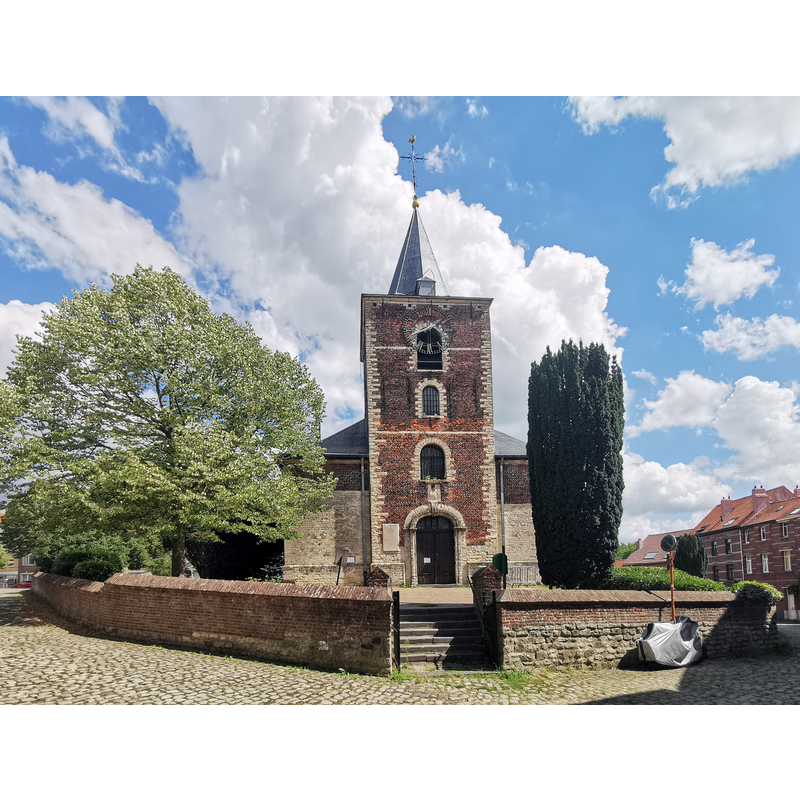 Source caption: "Sint-Sebastianuskerk (Linkebeek)"
