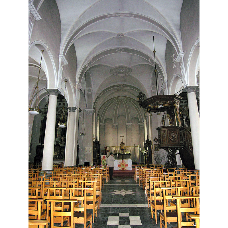 Source caption: "Linkebeek Kerkstraat 1B kerk"