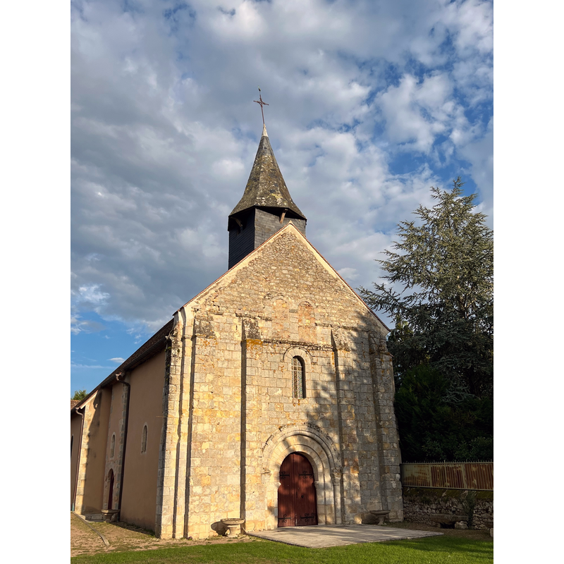 Source caption: "Église de Saint Christophe le Chaudry"