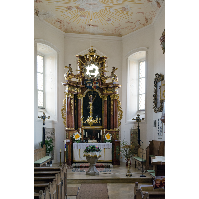 Source caption: "Aufseß, Schloßkirche"
