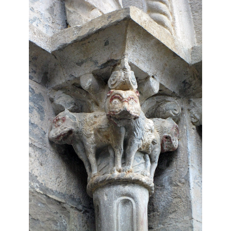 Source caption: "Església de Sant Cristòfol de Beget (Camprodon)"