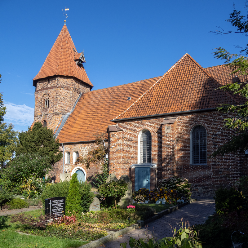Source caption: "Achim (Kreis Verden/Aller): Ev. Luth. St. Laurentius-Kirche."