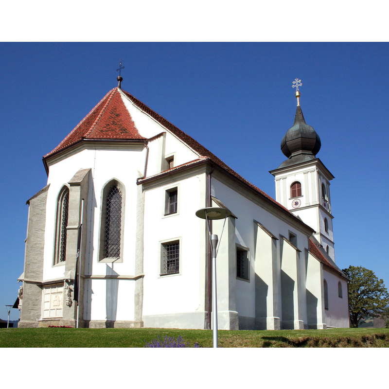 Source caption: "Katholische Pfarrkirche St. Stefan, St.Stefan ob Stainz"