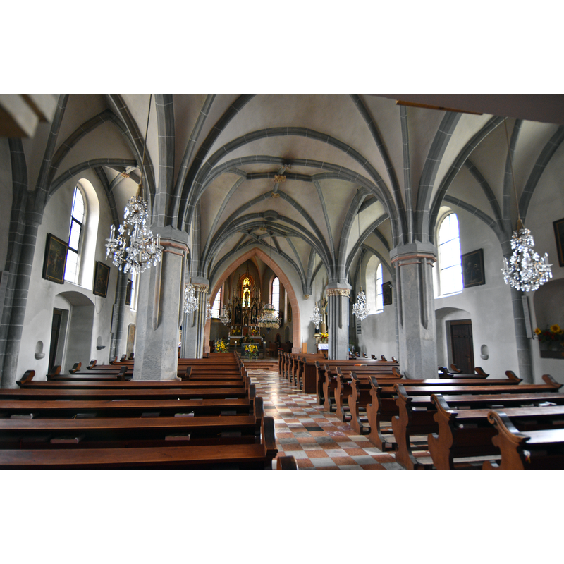 Source caption: "Pfarrkirche Sankt Stefan ob Stainz - Interior"
