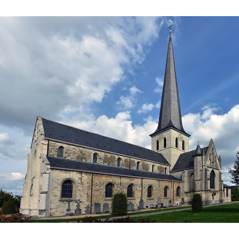 Source caption: "Sint-Kwintenskerk (Sint-Kwintens-Lennik)"