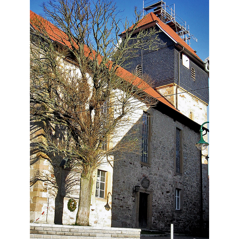Source caption: "Westenfeld Dorfkirche"
