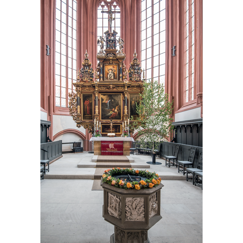 Source caption: "Bayreuth, Kirchplatz 1, Evang.-Luth. Stadtpfarrkirche"