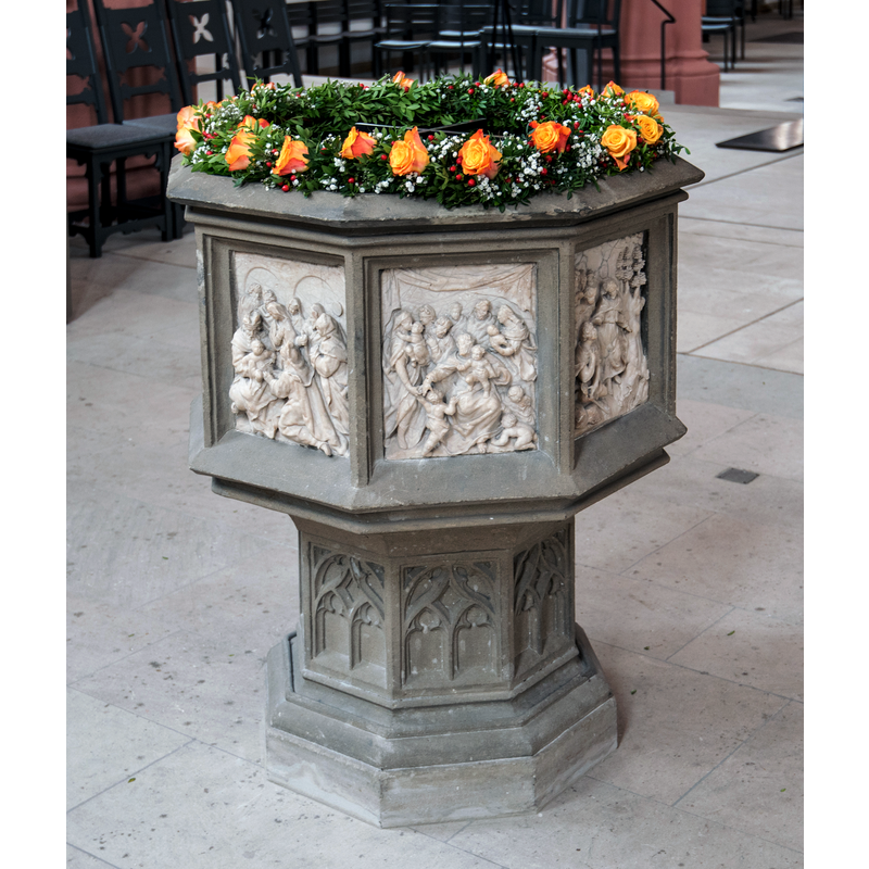 Source caption: "Bayreuth, Kirchplatz 1, Evang.-Luth. Stadtpfarrkirche"