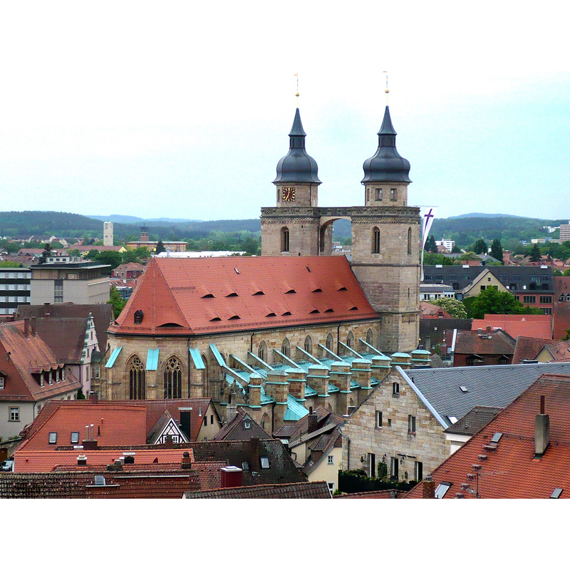 Source caption: "Stadtkirche Bayreuth"