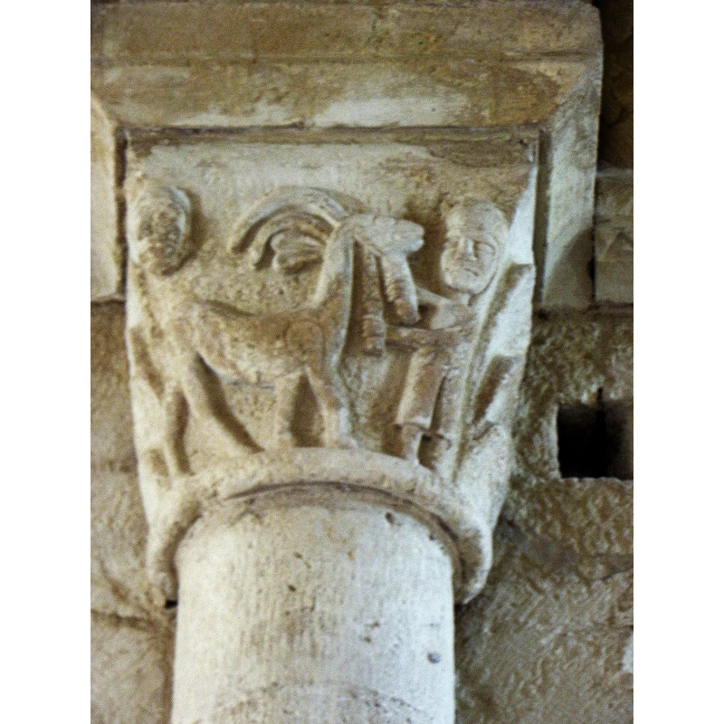 Source caption: "Église Notre-Dame de Biron (24)."