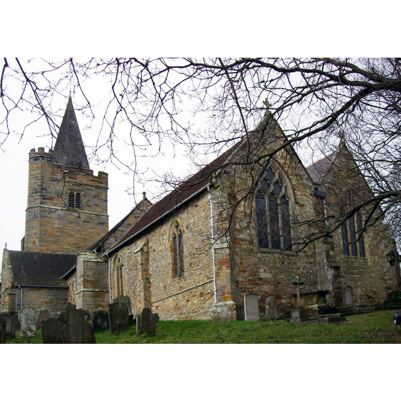 Source caption: "St Mary. Lamberhurst from South East"