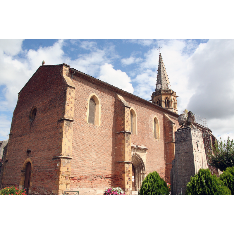 Source caption: "Église Saint-Vidian Martres-Tolosane"