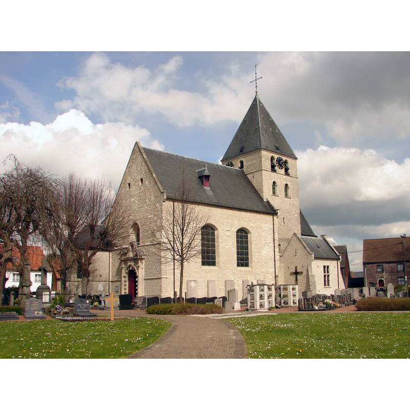 Source caption: "Sint Catharinakerk, Steenokkerzeel"