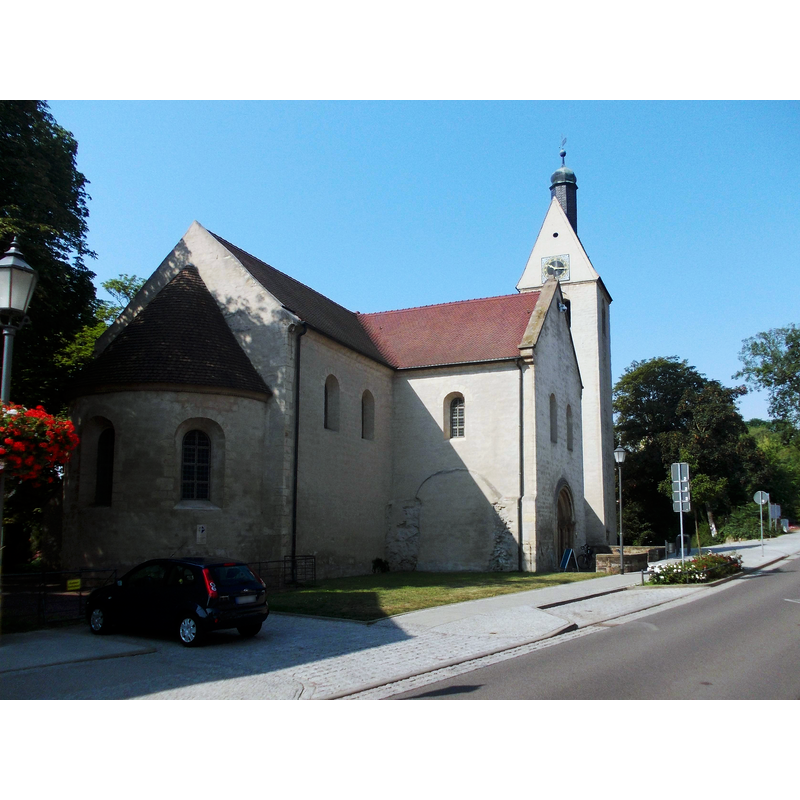Source caption: "Neumarktkirche St. Thomae in Merseburg"