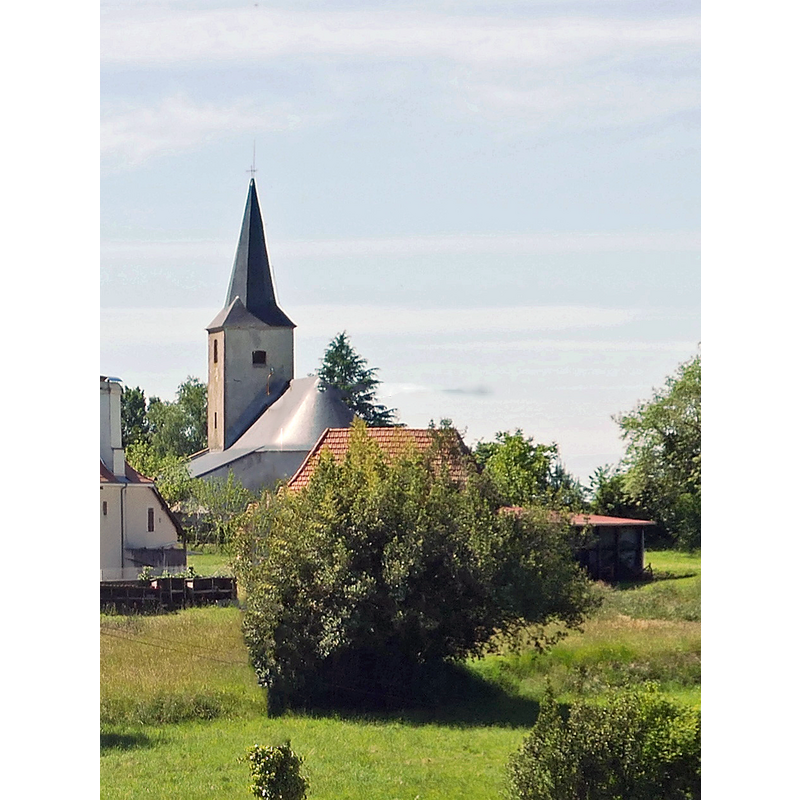 Source caption: "Église Saint-Jacques de Lème"