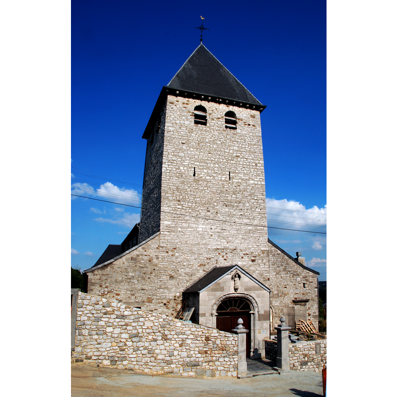Source caption: "Belgique - Province de Namur - Église Saint-Étienne de Seilles"