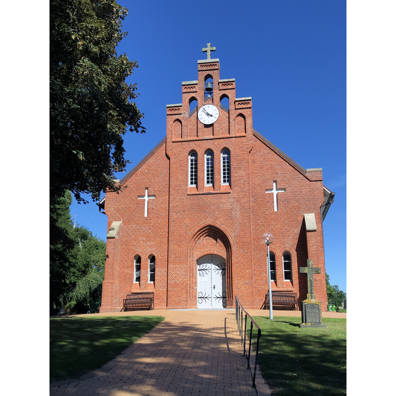 Source caption: "Neue Kirche St. Crucis, Pellworm"