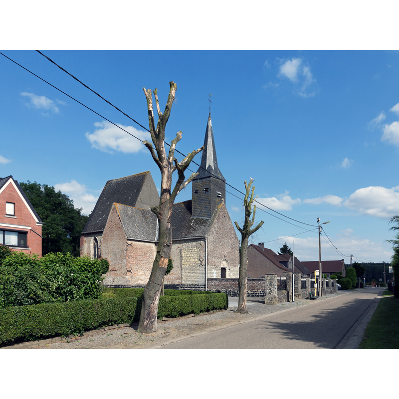 Source caption: "Bos, de Onze-Lieve-Vrouwekapel"