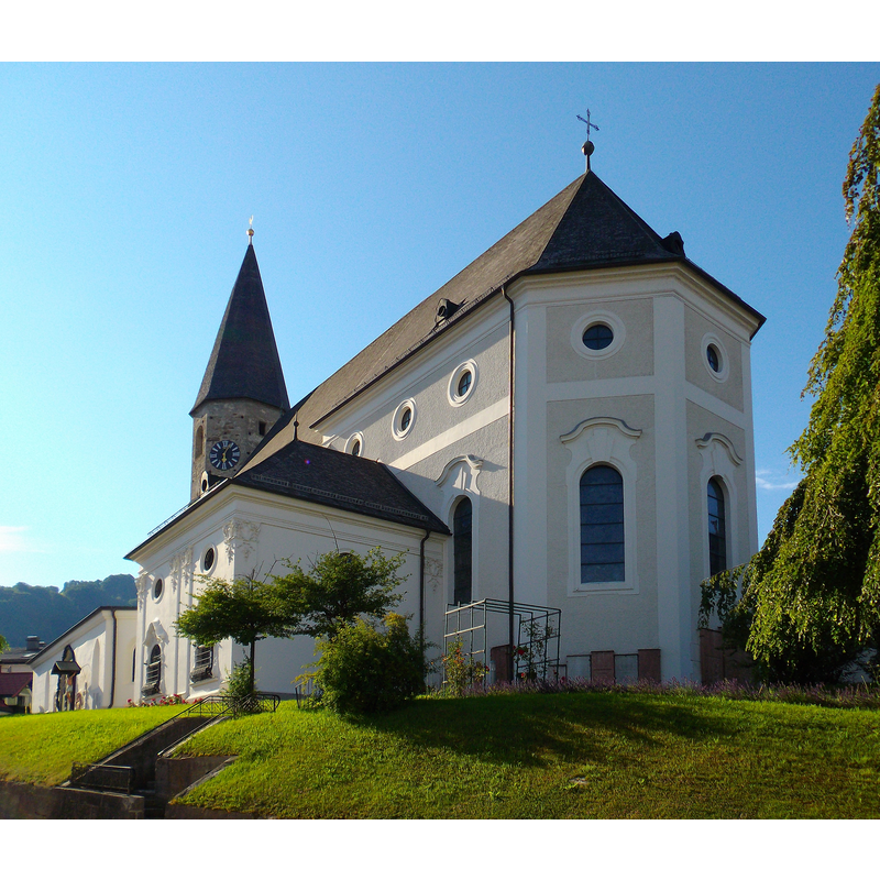 Source caption: "Pfarrkirche Altmünster"