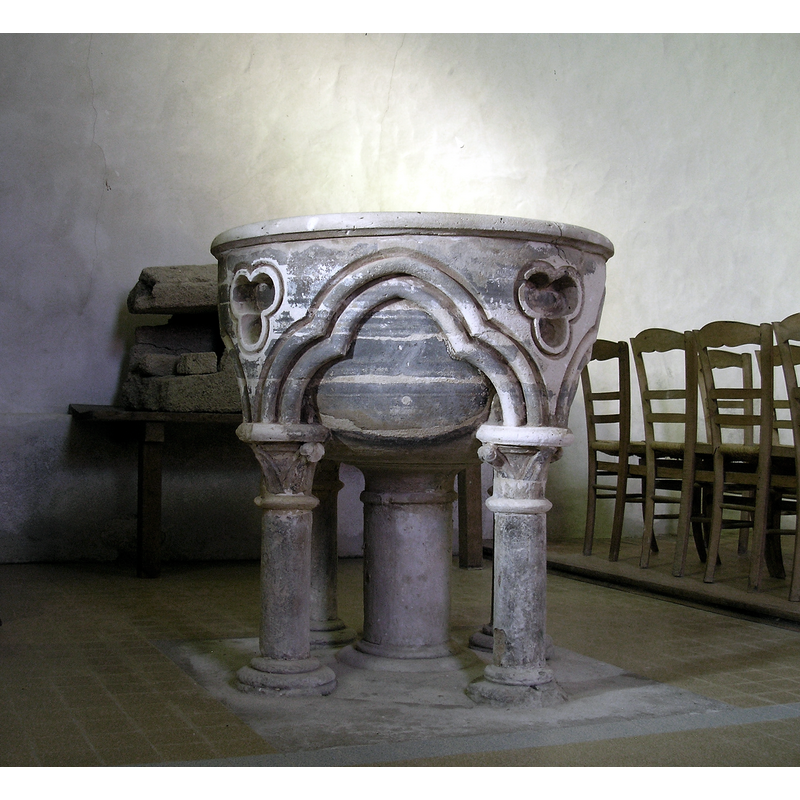 the central shaft of the base