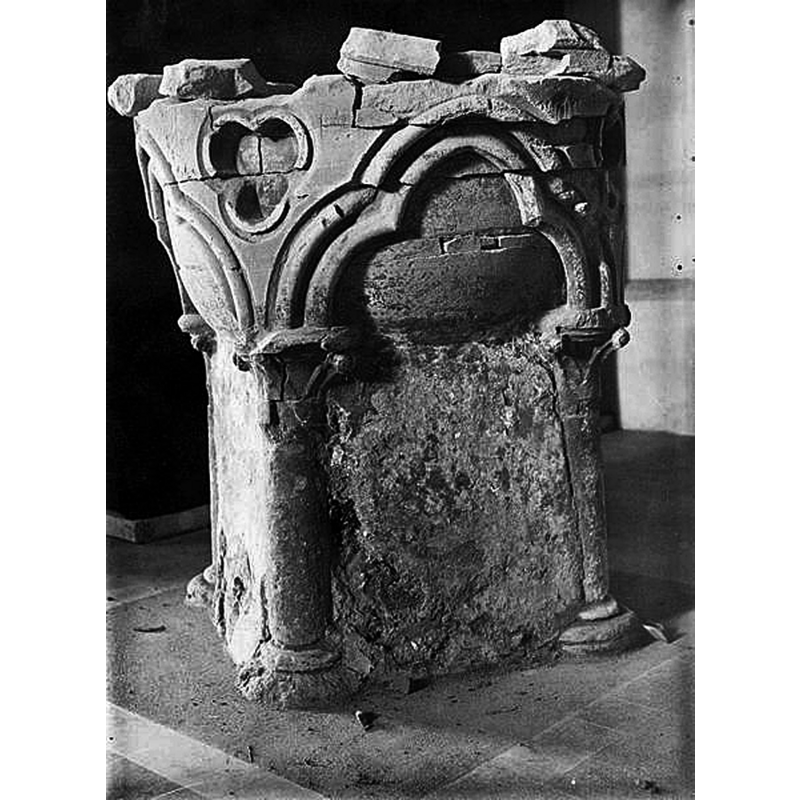 shown here before its restauration