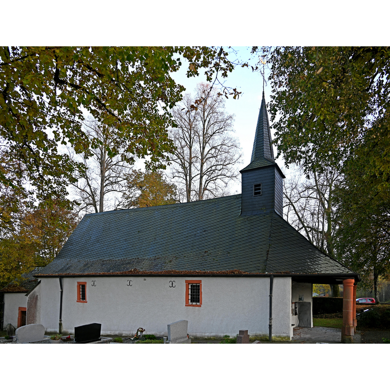 Source caption: "St. Bartholomäus (Wiesenbach), Nordseite"