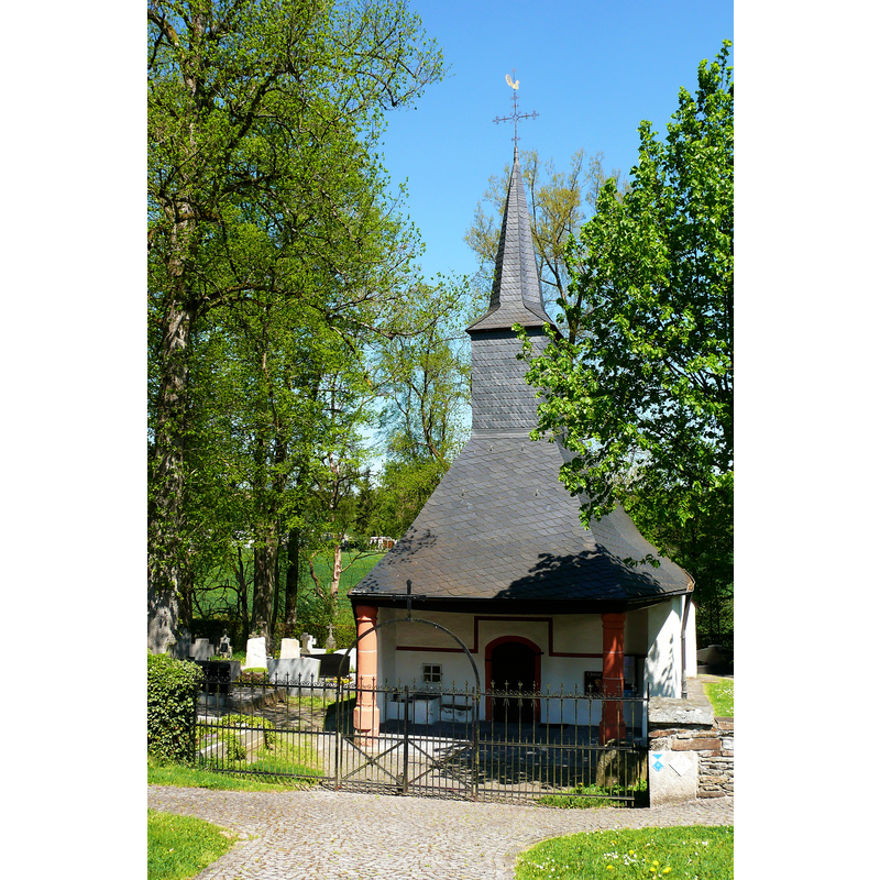 Source caption: "Die Kapelle St.Bartholomäus bei St.Vith"