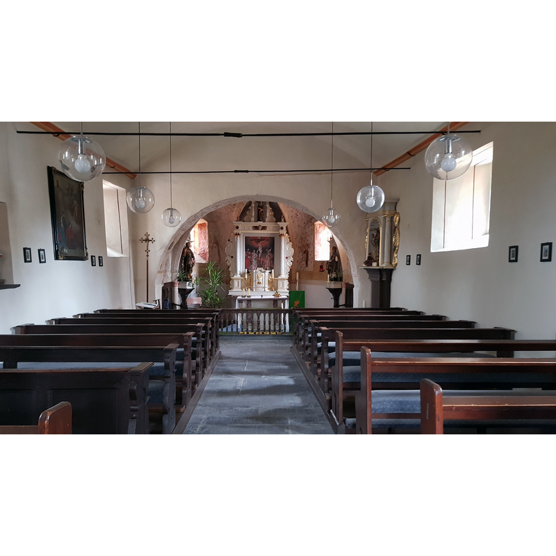 Source caption: "Kapelle St. Bartholomäus, Wiesenbach, Sankt Vith, Belgien"