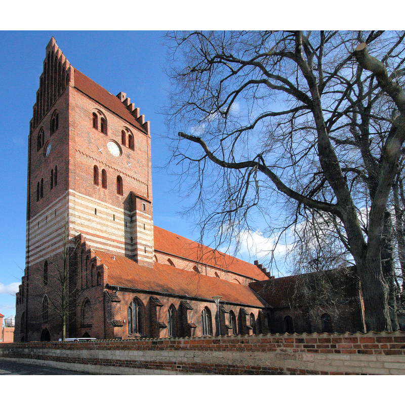 Source caption: "Sankt Nicolai Kirke, Køge, Denmark (Køge Kirke)."