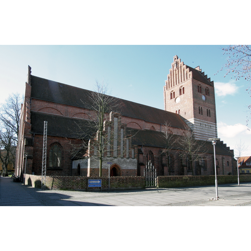 Source caption: "Sankt Nicolai Kirke, Køge, Denmark (Køge Kirke)."
