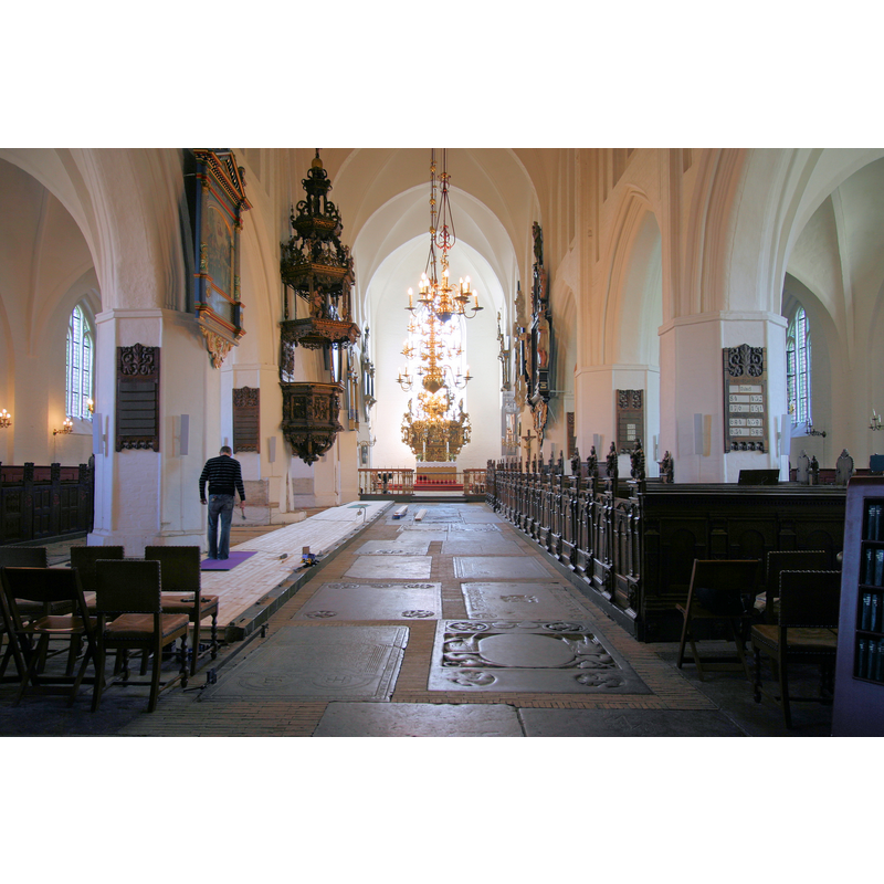 Source caption: "Sankt Nicolai Kirke Koege Denmark interior"