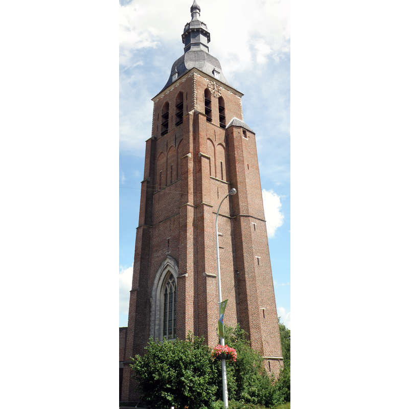 Source caption: "Oostmalle, gem. Malle (prov. Antwerpen, België). Sint-Laurentiuskerk."