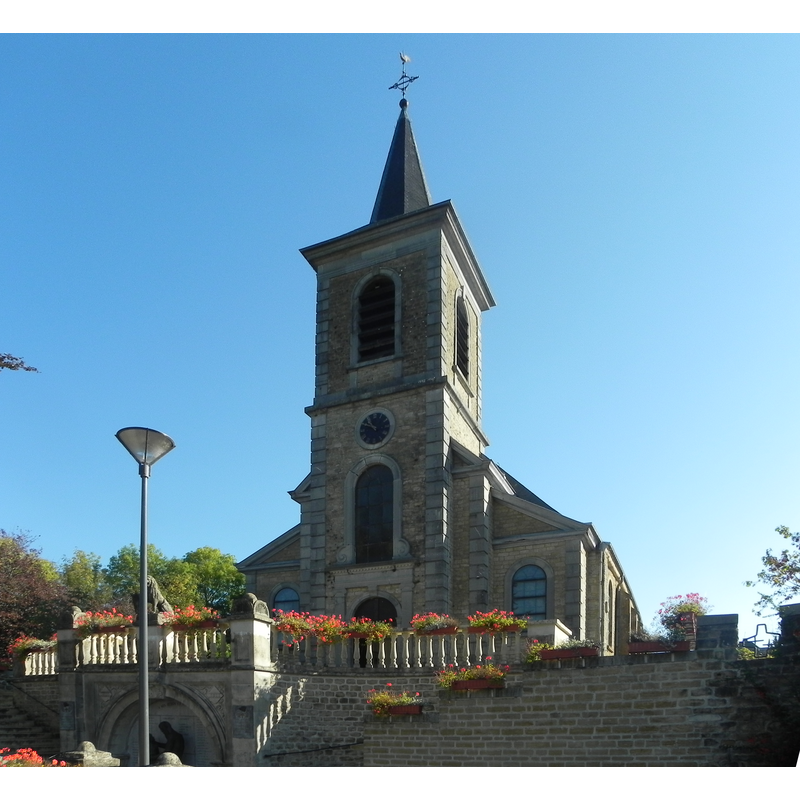 Source caption: "Eglise Notre-Dame de l'Assomption, Tintigny"