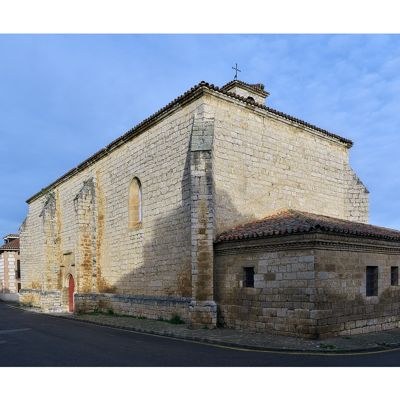 Source caption: "Iglesia de San Sebastián de los Caballeros, Toro [...] Iglesia promovida por fray Diego de Deza, remodelada por Juan Martínez de Revilla."