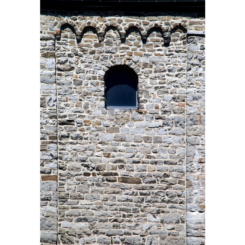 Source caption: "Belgique - Wallonie - Église Saint-Remacle d'Ocquier"