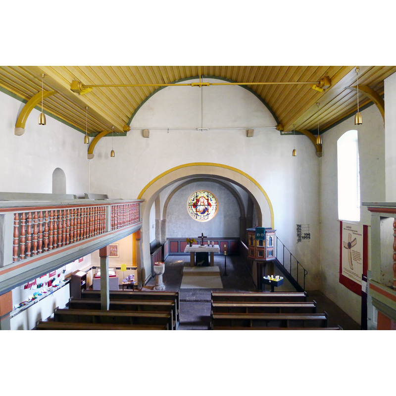 Source caption: "Kirche (Helmarshausen) innen"
