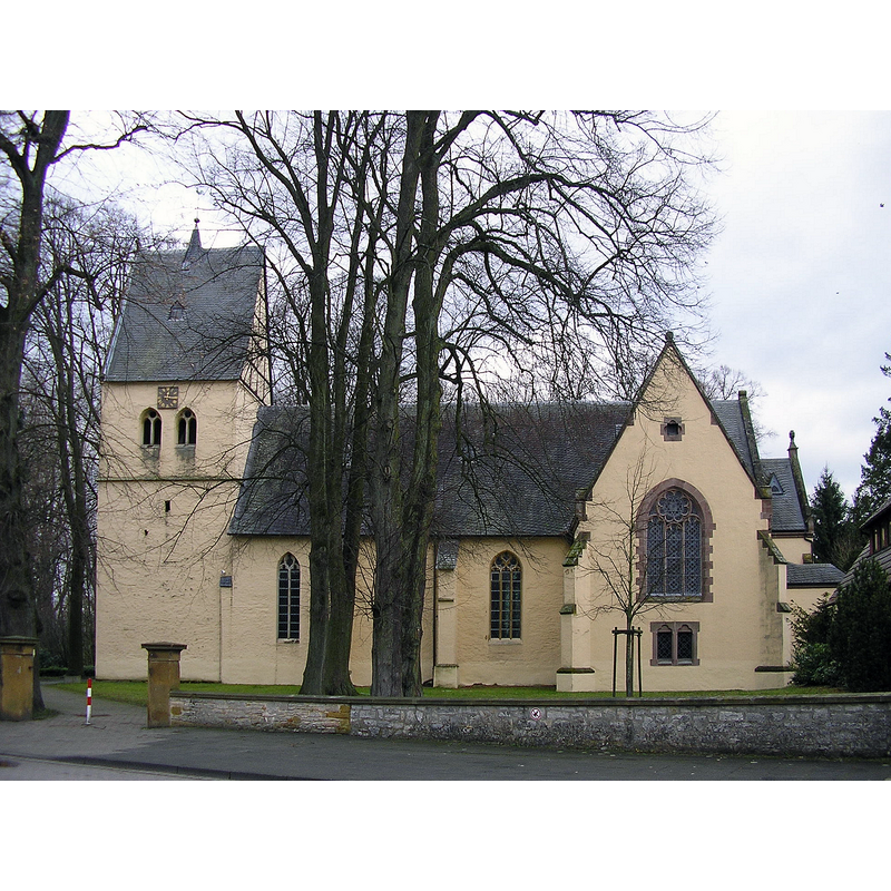Source caption: "Evang.-luth. St. Marienkirche zu Spenge-Wallenbrück, Kreis Herford, Nordrhein-Westfalen, Deutschland."