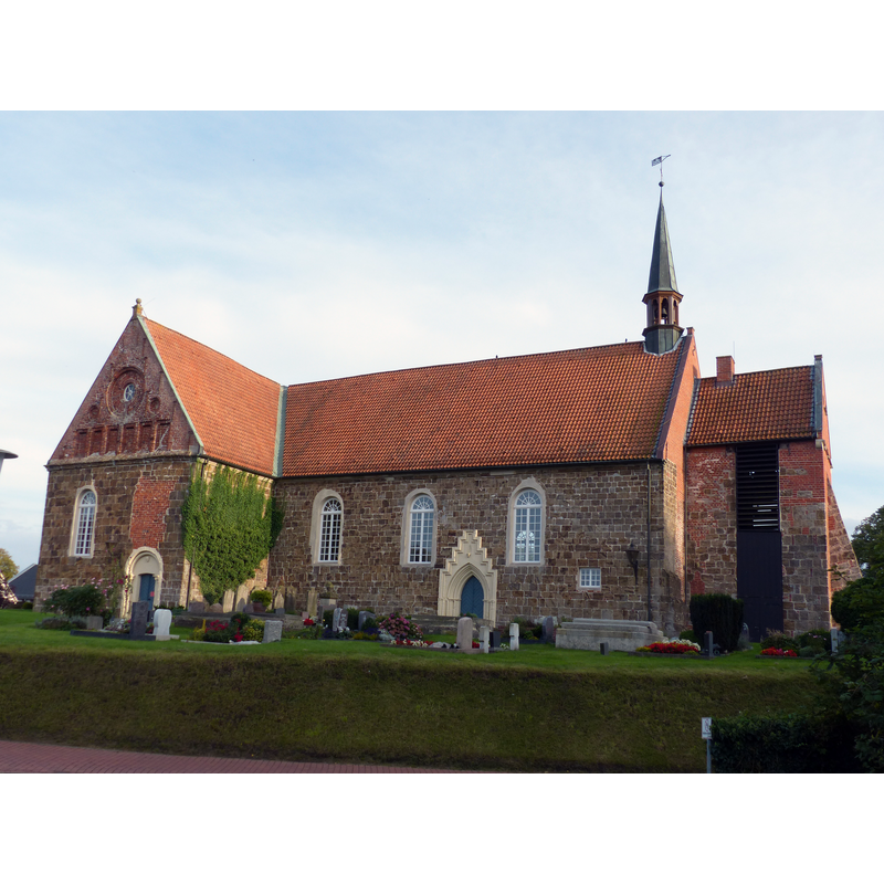 Source caption: "Rodenkirchen Kirche m Turm v NNW"