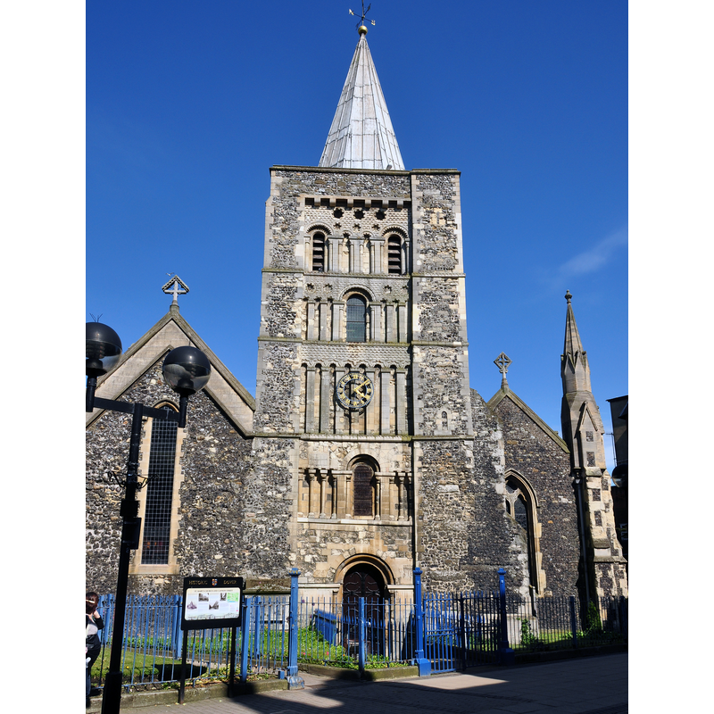 Source caption: "St Mary's Church in Dover, Kent."