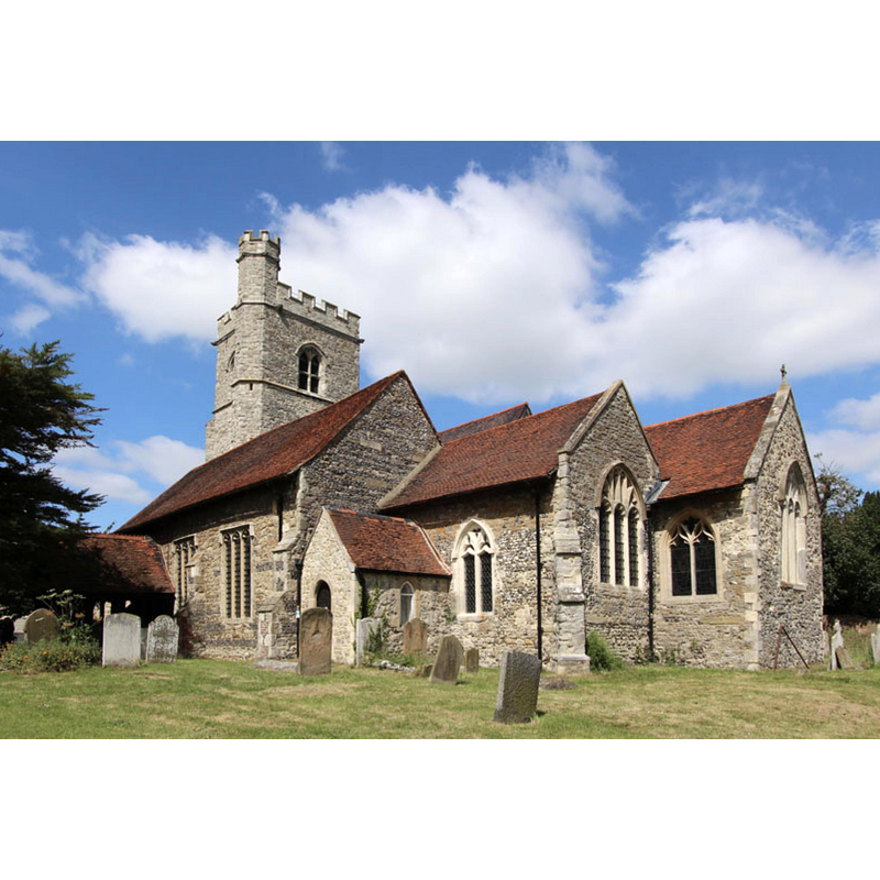 Source caption: "Fobbing St Michael church from south-east"