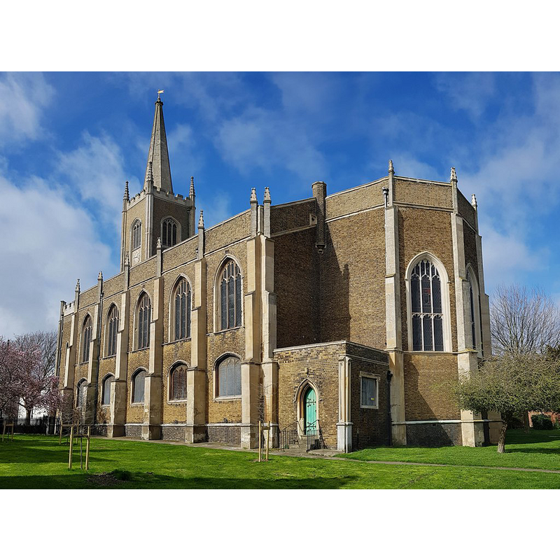 Source caption: "Harwich: Church of St Nicholas"