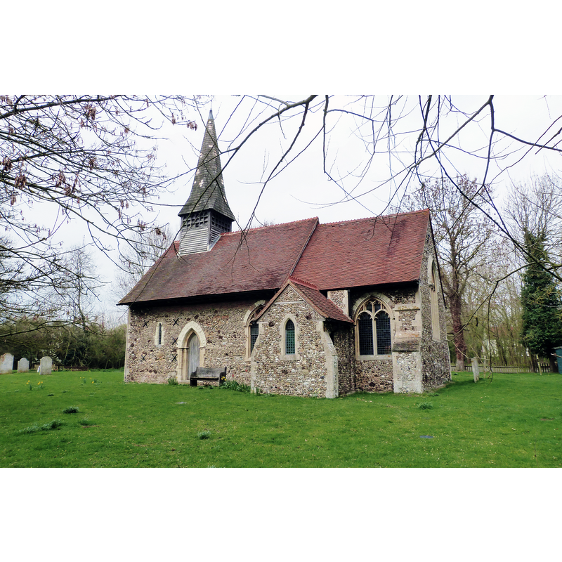 Source caption: "All Saints church, Ulting, Essex"