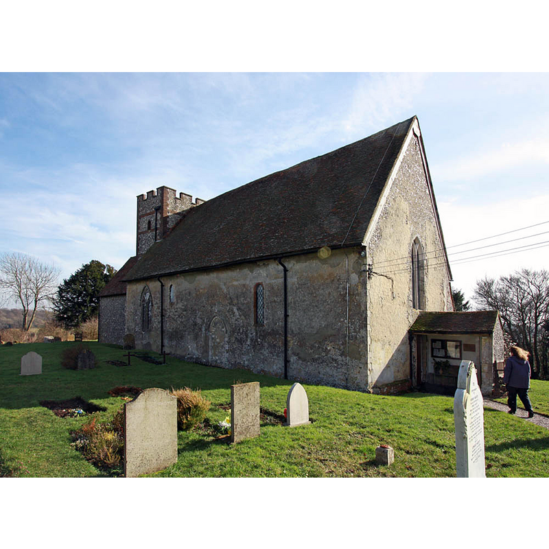 Source caption: "St Bartholomew, Waltham, Kent"
