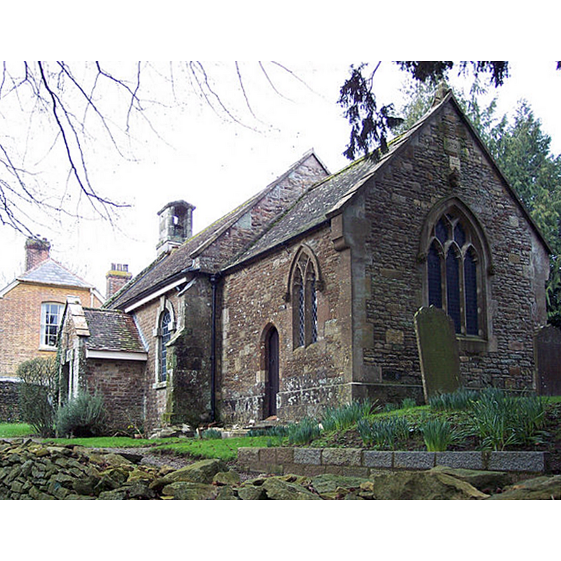 Source caption: "All Saints Church, Fifehead Neville. The church has its origins in the 14th century with major restoration taking place in 1873."