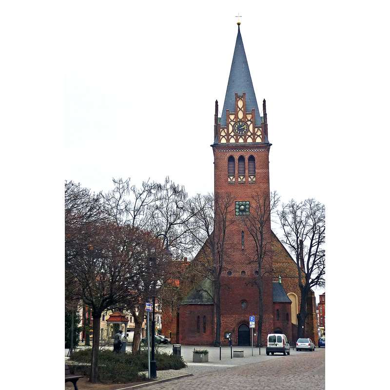 Source caption: "St. Nikolai-Kirche (Marktkirche) in Bad Liebenwerda"
